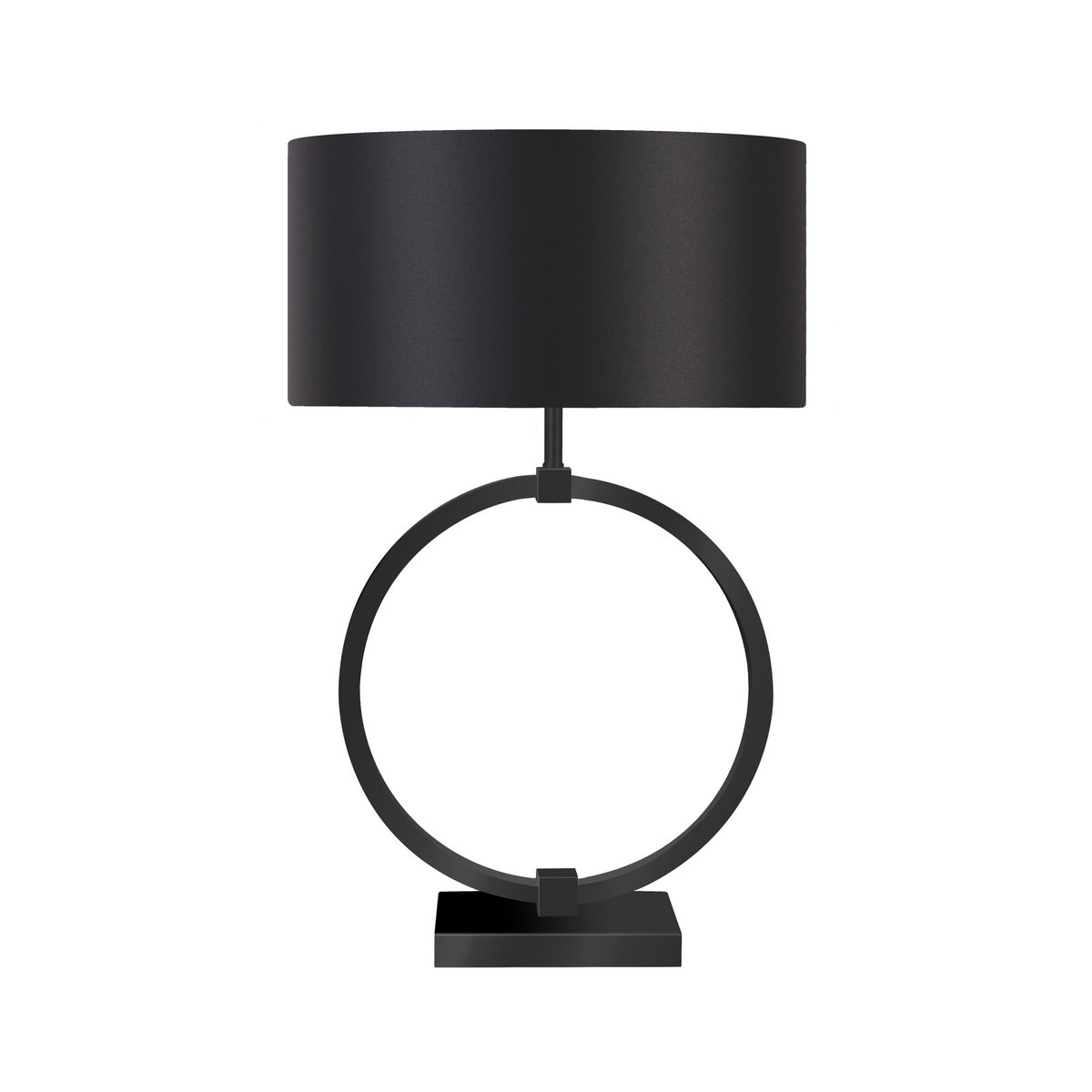 Ringlamp L - Zwart