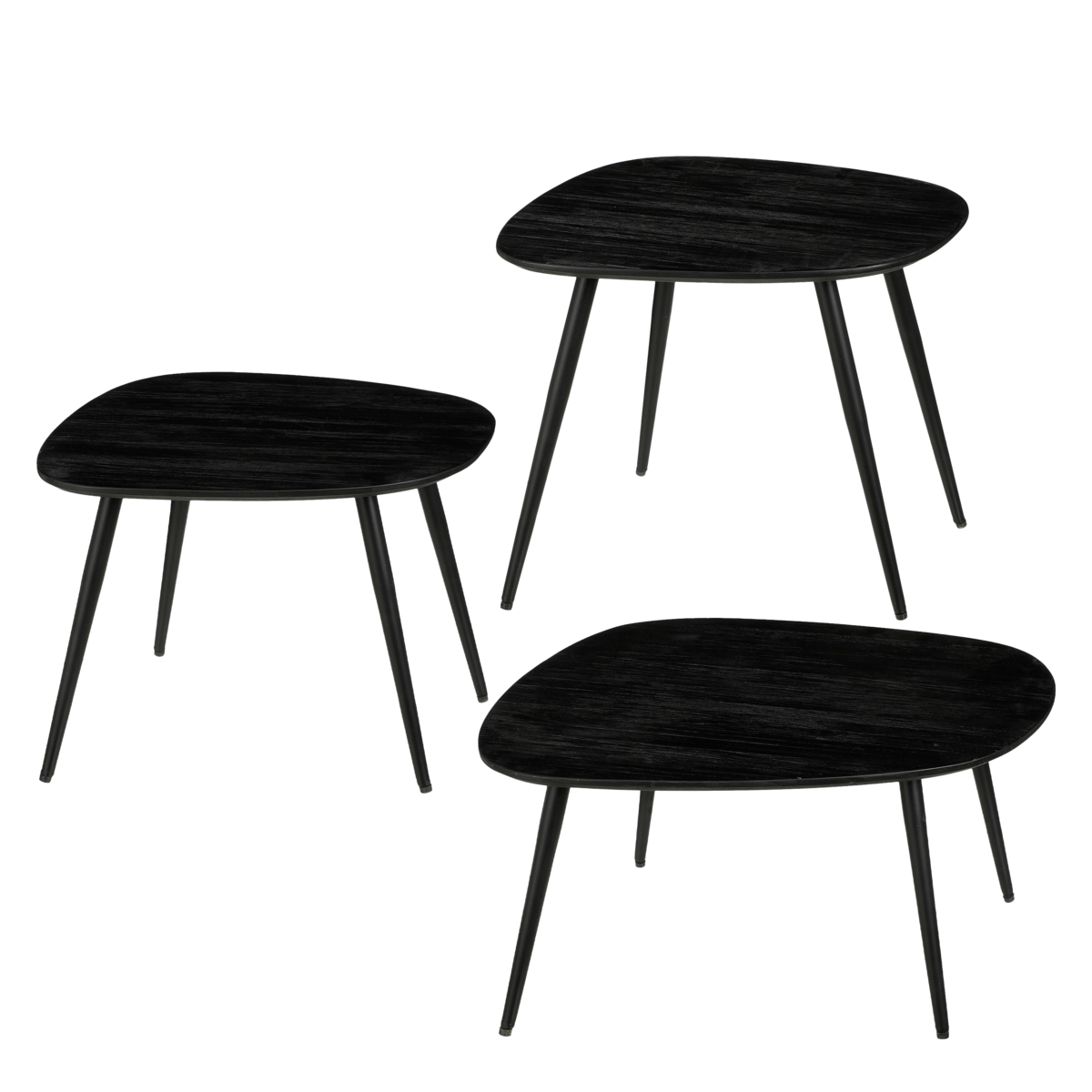 Jailey Bijzettafel - Set van 3