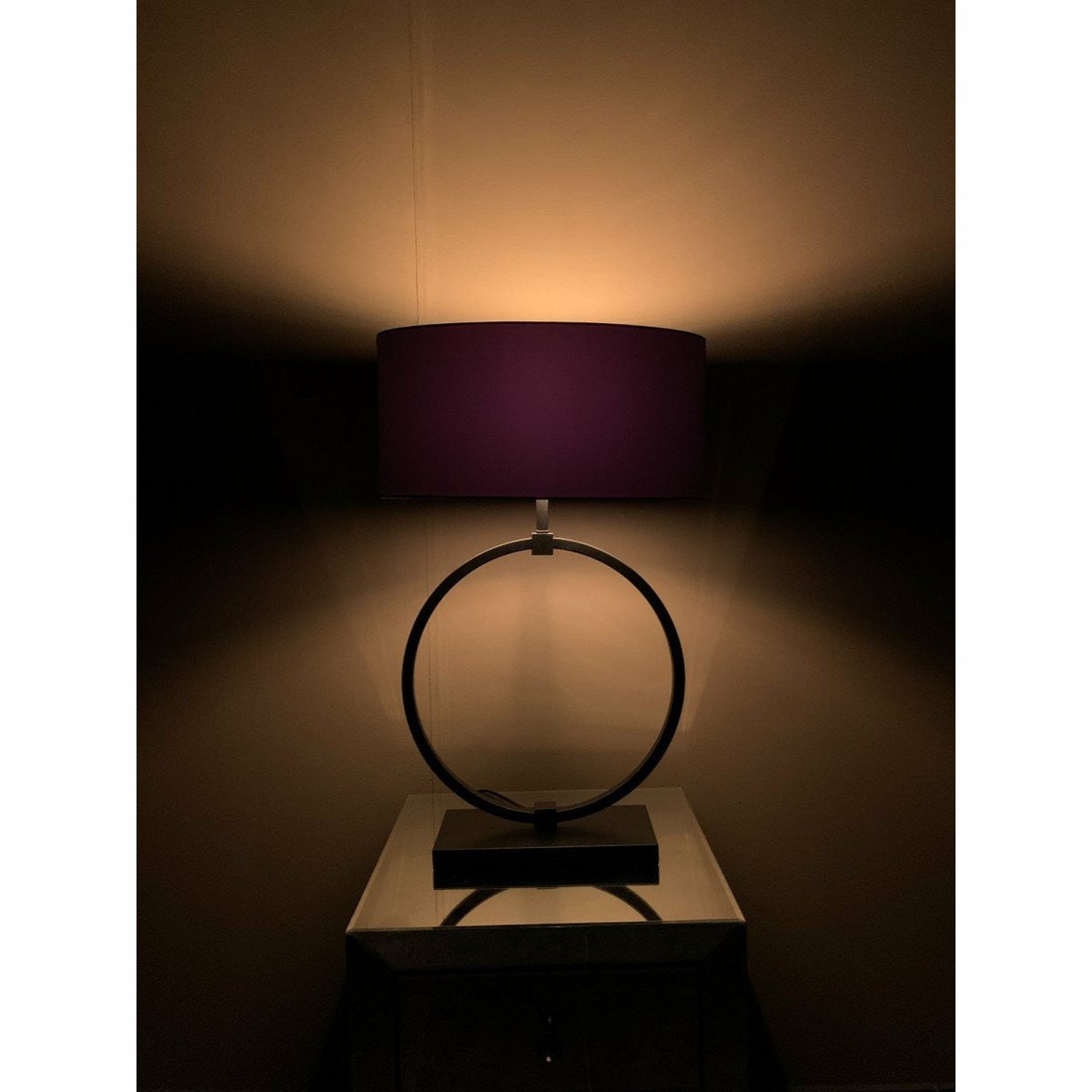 Ringlamp L - Zwart