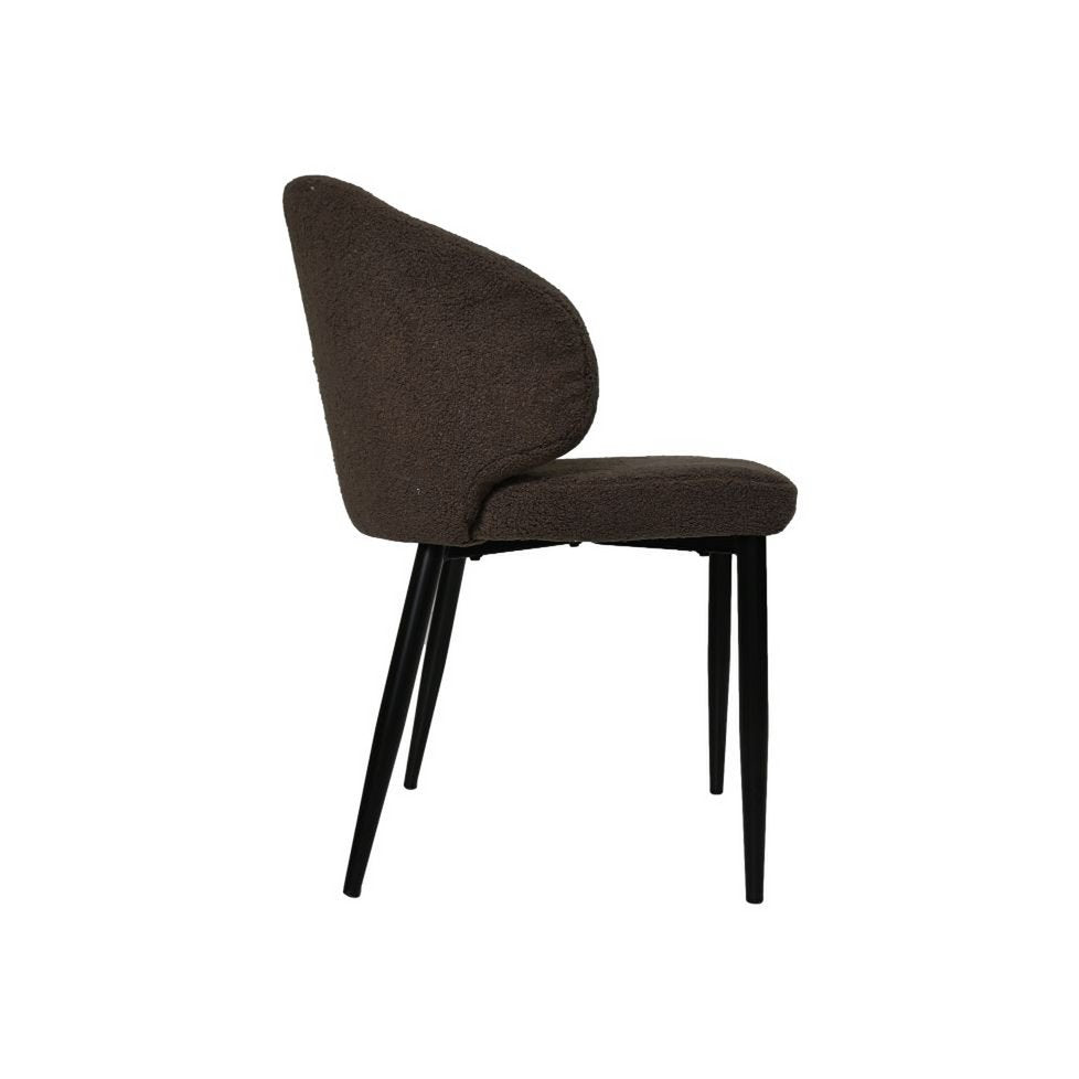 Eetkamerstoel Yuna - Espresso (Set van 2)