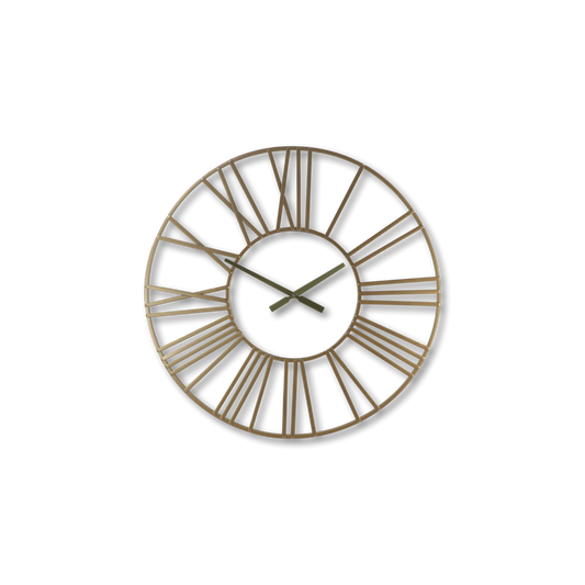 Wandklok Roman - ø80x5x80