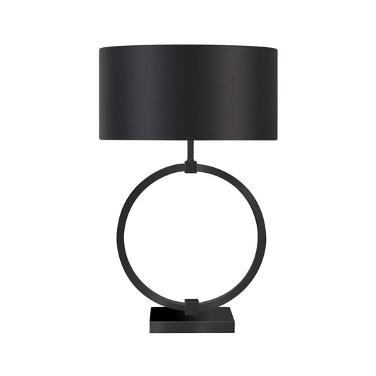 Ringlamp L - Zwart