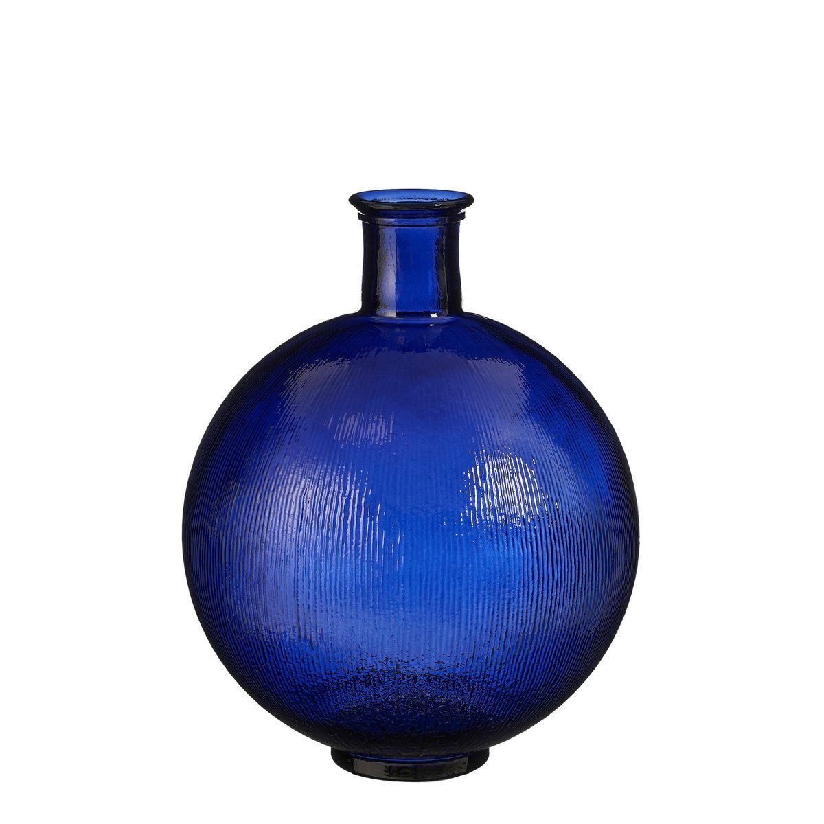 Firenza Vaas H42 x Ø34 cm - Donkerblauw