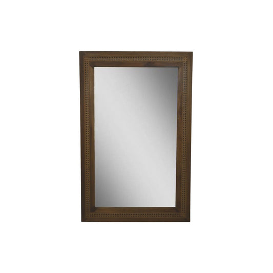 Rotan/Teak Spiegel - 120x3x80