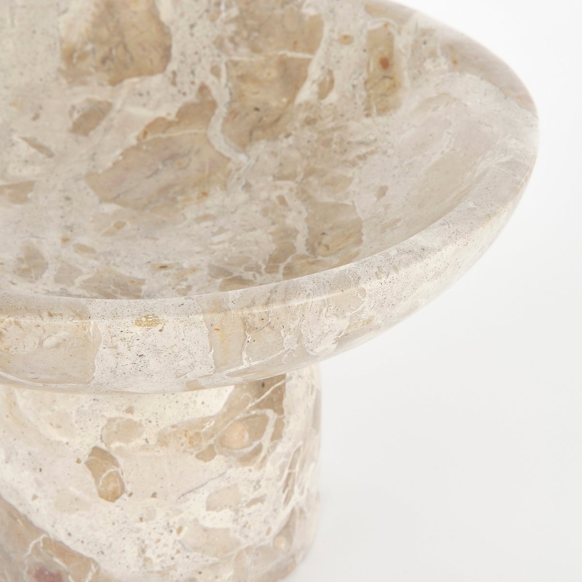 Finnos Schaal Marmer - Beige