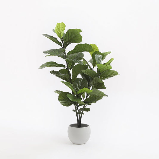 Ficus Lyrata Kunstplant - H120 x Ø60 cm